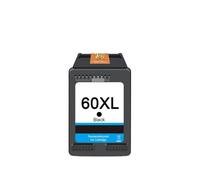QMLQRGKF Compatible Ink Adhesion Fake Refill 60XL Replacement For 60 60XL Works With DeskJet D2500 D2530 D2545 D2560 F4200 All In One Printer(BLACK)