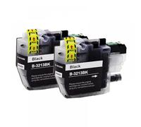 QMLQRGKF Compatible Ink Cartridge Compatible With 3213XL LC3213 Suitable Compatible With DCP-J572DW DCP-J772DW DCP-J774DW MFC-J491DW MFC-J497 Printers(2PCS Black)