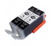 QMLQRGKF Compatible Ink Cartridge Compatible With MG5750 MG6850 MG7750 Printers PGI 570 CLI 571 XL Replacement(2PCS Black)