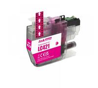 QMLQRGKF Compatible Ink Cartridge LC421 Compatible With Printers DCPJ1050DW MFCJ1010DW DCPJ1140DW(1 Magenta)