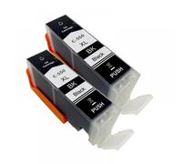 QMLQRGKF Compatible Ink Cartridge PGI-550 CLI-551 For Use With IP7250 IX6850 MG5550 MG5650 MG6450 MG6650 MX725 MX925(C-550XL BK 2PCS)