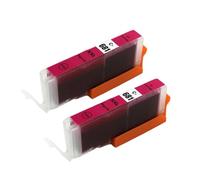 QMLQRGKF Compatible Ink Cartridge PGI680XL CLI681 PGI680 For TS8160 TS8260 TS9160 Printers(2PCS-MAGENTA)