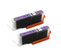 QMLQRGKF Compatible Ink Cartridge PGI680XL CLI681 PGI680 For TS8160 TS8260 TS9160 Printers(2PCS-PHOTO BULE)