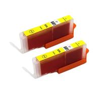QMLQRGKF Compatible Ink Cartridge PGI680XL CLI681 PGI680 For TS8160 TS8260 TS9160 Printers(2PCS-YELLLOW)