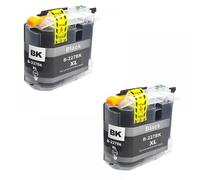 QMLQRGKF Compatible Ink Cartridge Set For DCP-J4120DW J4420DW J4620DW J4625DW J5620DW J5625DW Models LC227 LC225 LC227XL LC255XL(BK 2PC)