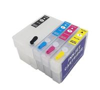 QMLQRGKF Compatible Ink Cartridge With ARC Chip Compatible With WorkForce WF-7110 WF-7210 WF-7710 WF-7715 WF-7720 WF-7610 WF-7620 T27XL T2711 T2712 T2713 T2714