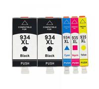 QMLQRGKF Compatible Ink Cartridges 934XL 935XL For Officejet Pro 6812 6830 6815 6835 6230 6820 Printers(5PCS)