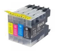 QMLQRGKF Compatible Ink Cartridges LC12 LC17 LC40 LC71 LC73 LC75 LC400 LC1220 LC1240 LC1280 For MFC-J6910CDW J6710CDW J840N J280W(1SET)