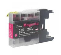 QMLQRGKF Compatible Ink Cartridges LC12 LC17 LC40 LC71 LC73 LC75 LC400 LC1220 LC1240 LC1280 For MFC-J6910CDW J6710CDW J840N J280W(M 1PC)