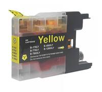 QMLQRGKF Compatible Ink Cartridges LC12 LC17 LC40 LC71 LC73 LC75 LC400 LC1220 LC1240 LC1280 For MFC-J6910CDW J6710CDW J840N J280W(Y 1PC)