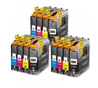 QMLQRGKF Compatible Inkjet Cartridges Compatible With MFC J4410DW J4510DW J4610DW J4710DW J470DW J6920DW LC123-123 LC123XL XL Ink(3SET)