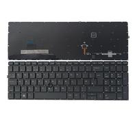 QMLQRGKF Compatible Keyboard For 850 G7 French FR Turkey NE UK Laptop With Pointing Stick No Backlight(UK)