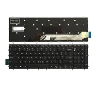 QMLQRGKF Compatible Laptop Keyboard For 3580 3581 3582 3583 3584 3585 UK US Spanish SP Latin LA Brazil BR(WHITE NO BACKLIT US)