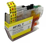 QMLQRGKF Compatible LC401 XL Ink Cartridge For J1010DW J1012DW J1170DW J5340DW J5345DW Printers(Y 1PC)