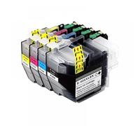 QMLQRGKF Compatible LC406 LC406XL Ink Cartridge For MFC Series Printers J4335DW J4345DW J4535DW J5855DW J5955DW J6555DW J6955DW Refillable: NO(LC406XL 1SET(4PC))
