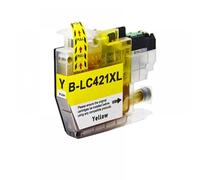 QMLQRGKF Compatible LC421 LC421XL Ink Cartridges Compatible With DCP-J1050DW MFC-J1010DW DCP-J1140DW Printers big Capacity(1 Yellow)