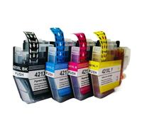 QMLQRGKF Compatible LC421XL Ink Cartridge For DCP-J1050DW MFC-J1010DW DCP-J1140DW Capacity Inkjet Supplies Region: Europe