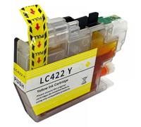 QMLQRGKF Compatible LC422 LC422XL Inkjet Cartridge For MFC-J5340DW J5345DW J5740DW J6540DW J6940DW Printers(LC422 Y 1PC)