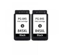 QMLQRGKF Compatible PG845XL CL846XL Ink Cartridge Replacement Printers MG3080 MG2980 MG2580S MG2580 MG2400(2 Black)