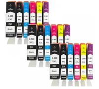 QMLQRGKF Compatible PGI580 Ink Cartridge 580XXL 581XXL Compatible With TR7550 TS6250 TS8350 TS6350 Printers(3SET)