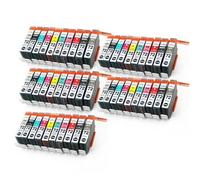 QMLQRGKF Compatible PGI72 Ink Cartridge Set For Pro10 Pro10s Printers 72 PGI72 BK MBK GY C M Y PC PM R CO Inkjet Printer Cartridges(5SET)