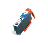 QMLQRGKF Compatible PGI72 Ink Cartridge Set For Pro10 Pro10s Printers 72 PGI72 BK MBK GY C M Y PC PM R CO Inkjet Printer Cartridges(CYAN)