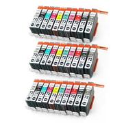 QMLQRGKF Compatible PGI72 Ink Cartridge Set For Pro10 Pro10s Printers 72 PGI72 BK MBK GY C M Y PC PM R CO Inkjet Printer Cartridges(3SET)