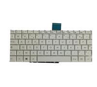 QMLQRGKF French Laptop Keyboard Compatible With F200 F200CA F200LA F200MA X200 X200C X200CA X200L X200LA X200M X200MA R202CA R202LA White/Black(WHITE)