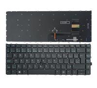 QMLQRGKF Laptop Keyboard Compatible With 840 G7 G8 745 G7 - No Backlight - With Pointing Stick - CF/IT/LA/NE(CANADIAN FRENCH-01)