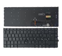 QMLQRGKF Laptop Keyboard Compatible With 840 G7 G8 745 G7 - No Backlight - With Pointing Stick - CF/IT/LA/NE(ITALIAN)
