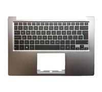 QMLQRGKF Laptop Keyboard Compatible With Zenbook U303 U303LB U303LN U303UA U303UB UX303L UX303 U303L UX303LN Palmrest Upper(SW WITH BACKLIT)