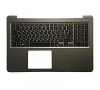 QMLQRGKF Russian RU Keyboard For 15 5565 5567 Compatible Laptop With Backlit Palmrest Upper Cover
