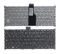 QMLQRGKF Spanish Laptop Keyboard Compatible With Aspire S3 S3-391 S3-951 S3-371 S5 S5-391 725 756 TravelMate B1 B113 B113-E B113-M Black