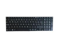 QMLQRGKF Spanish Laptop Keyboard Compatible With SVF152C29V SVF153A1QT SVF152100C White/Black/Silver(BLACK)
