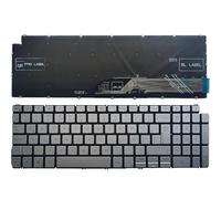 QMLQRGKF Spanish/Latin American Laptop Keyboard Compatible With 7591 7590 7500 P90F P83F 3510 E3510c(SILVER LA KEYBOARD)