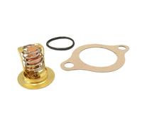 QMLQRGKF Thermostat Kit 3853983 140°F 60°C Compatible With Penta OMC Cobra Stern Drive Petrol Engines 7. 4L 8. 1L 8. 2L DPX375 385 415 420 0769578
