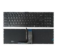 QMLQRGKF UK Spanish Keyboard Compatible With Models MS-16H2 MS-16H4 MS-16H5 MS-16H7 MS-16H8 MS-16L1 MS-16L2 MS-1771 MS-1772 MS-1773 MS-1775(UK WHITE BACKLIT)