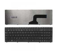 QMLQRGKF US Keyboard Compatible With K54 Series Laptops Black English