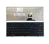 QMLQRGKF US Keyboard Compatible With M1110 M11X M1100 M1110Q M1111 W110ER M1115 Purple/Blue Border(BLUE)