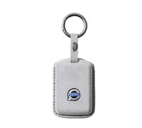 QMMMNH Car Key Cover,for Volvo EX30 2022 2023 2024,Smart key Box keychain Key Shell,Key Holder bag protection Accessories,C