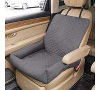 QMMMNH Dog Car Seat,for Kia Rio Hatchback 2012-2022 2023 2024,Water Proof,Breathable,Portable,with Safety Belt,Soft and comfortable,for Travel Road Trip,B