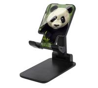 QMNALP Foldable Phone Stand Portable Adjustable Phone Holder for Desk Cute & Unique Fits Most Smartphones Pandas Printed Phone Kickstand