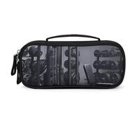 QMNALP Unisex Cute Pencil Case Small Pencil Pouch Large Gym Equipment Printed Storage Organizer Multipurpose with Easy Grip Handle