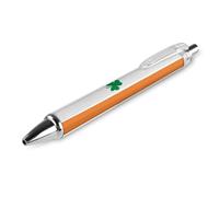 QMNBTES 1 Pack Retractable Black Ballpoint Pens for Smooth Writing 0.5mm Fine Point Fineliner Refillable Quick Dry Gel Ink Happy Irish Holidays Rollerball Pens Comfort Grip for Journaling Note Taking