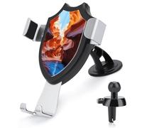 QMNBTES Antelope Canyon Car Phone Holder Car Phone Mount Phone Holders for Your Car Car Phone Holder Mount Car Vent Phone Mount Dashboard Cell Phone Holder Suction Cup Phone Mount