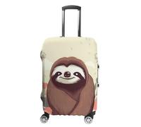 QMNBTES Carry on Luggage Cover You Are Awesome Sloth Suitcase Covers for Luggages Tsa Approved Travel Luggage Sleeve Protector Elastic Suitcase Protector Anti-Scratch Washable Fits 19-30 Inch Case