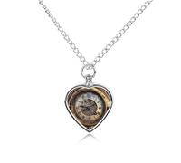 QMNBTES Custom Steampunk Clock Cremation Necklace for Ashes Pet Urn Necklace 27.6" Adjustable Chain Memorial Dog Cat Jewelry Keepsake with Filling Kit Sympathy Gift for Grieving Pet Owners