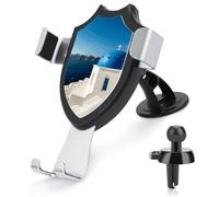 QMNBTES Santorini Greek Island Sea View Car Phone Holder Car Phone Mount Phone Holders for Your Car Car Phone Holder Mount Car Vent Phone Mount Dashboard Cell Phone Holder Suction Cup Phone Mount
