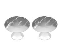 QMNLKH Cartoon White Arrow Cabinet Knobs for Home, Round Drawer Pulls for Kitchen, Personalized Cupboard Handles with Screw, Fashion Dresser Knobs for Office, Drawer Handles, 2 Packs