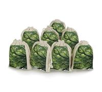 QMNRTK An Ancient Swamp 8 PCS Muslin Bags with Drawstring Sachet Bags Empty Small Cotton Drawstring Bag Muslin Reusable & Washable Cotton Bag for Herb Spice Candy Soap Jewelry Wedding Gift Pouches